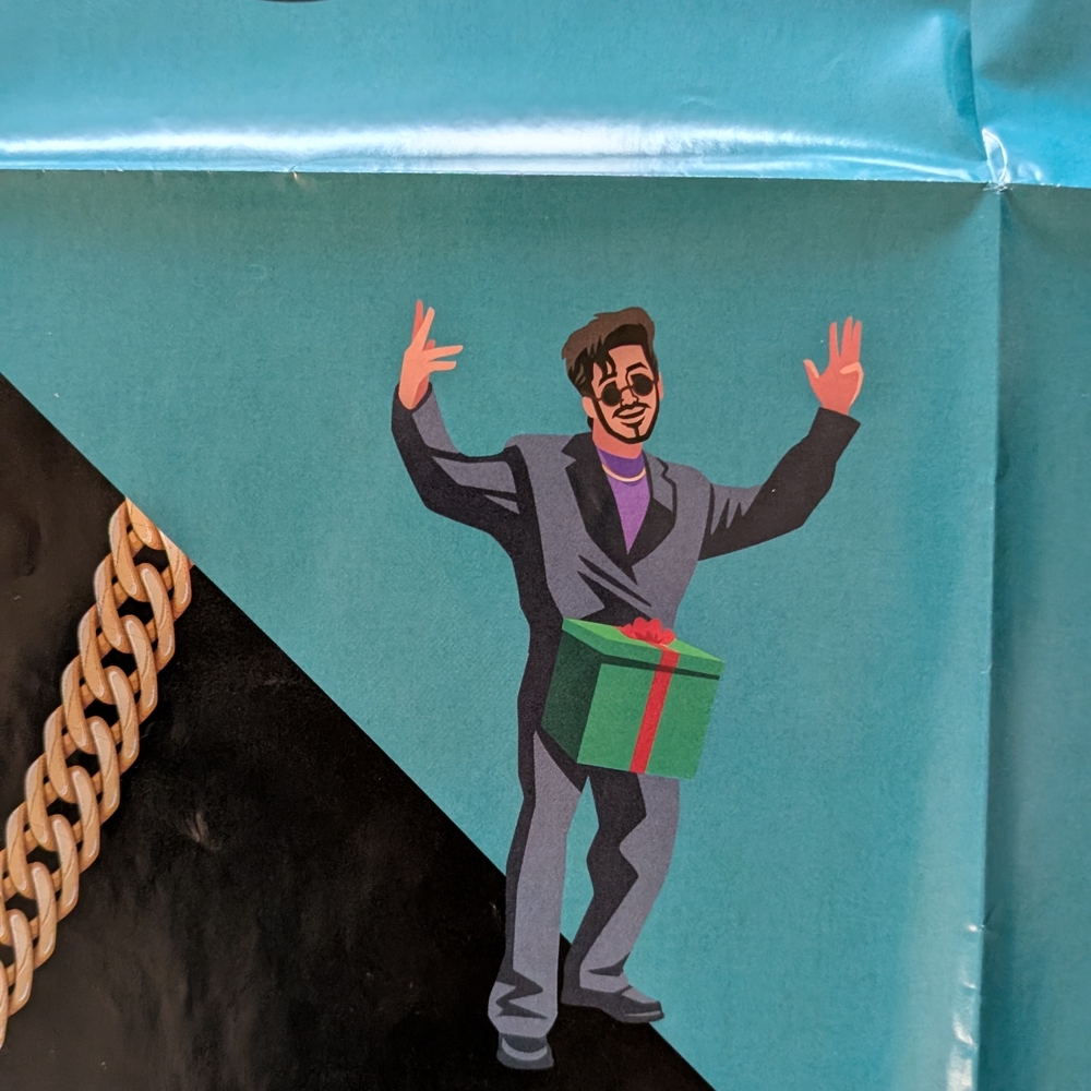 Colorful Graphic Poster with Chain Design - Picture 4 of 6